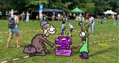 Guud gelaunt im Palastgarten: Wenn der Park zur Kinderbude wird!
